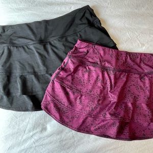 COMBO DEAL! 2 like new Athleta skorts as a package (can also be sold separately)